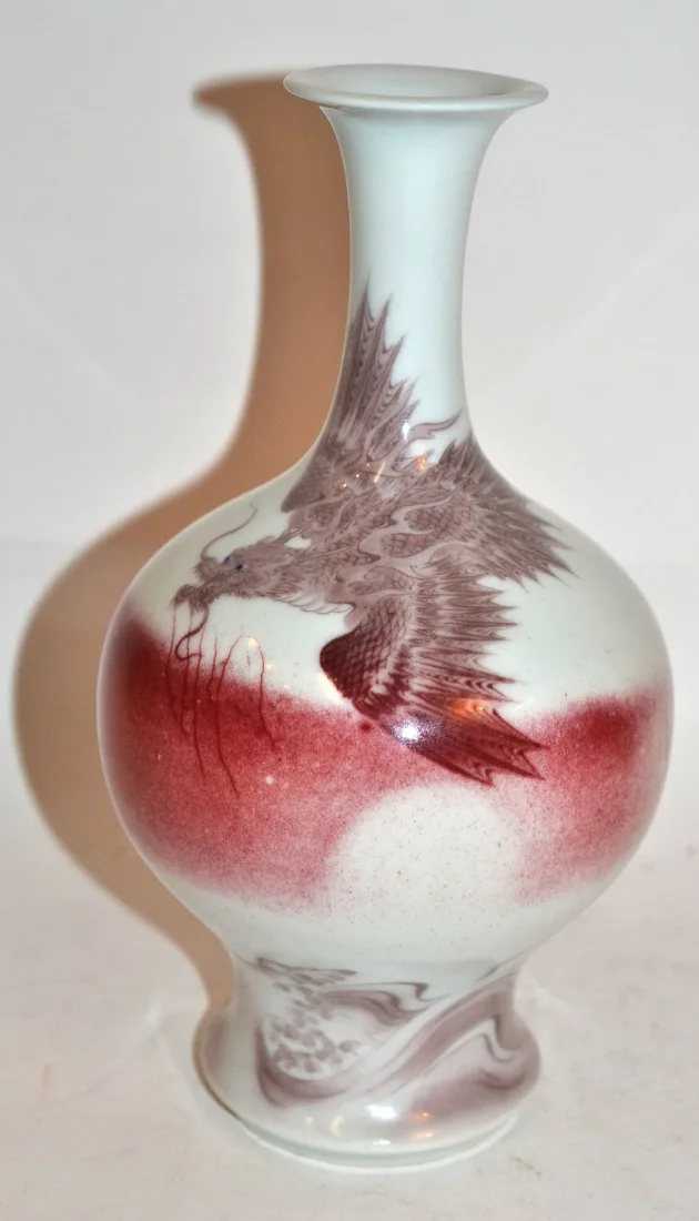 Japanese Studio Pottery Vase Makuzu Kozan Type