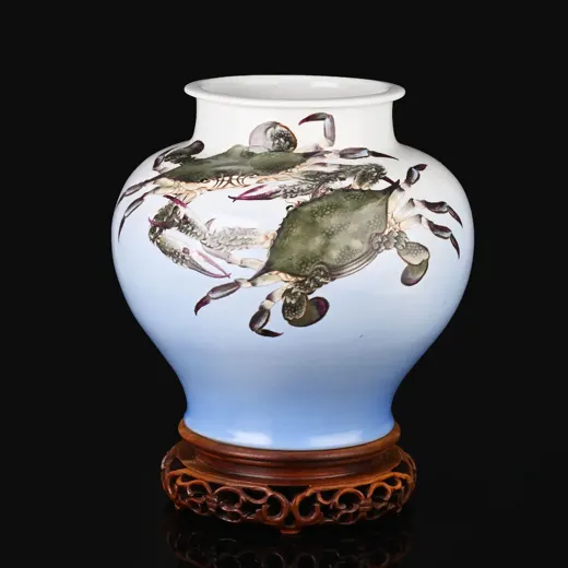 Vase by Makuzu Kozan, Tanabe Tetsujin Box — WABIKAI, 2026-09-05, lot 0021: JPY 4,000,000 hammer