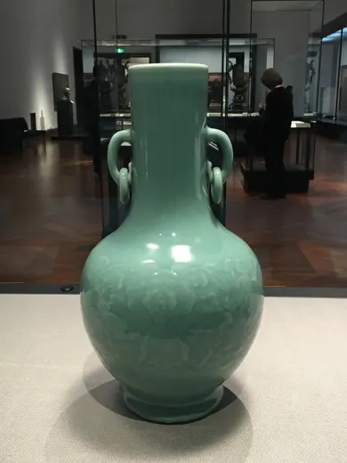 Vase with handles, Taishō era, Miyagawa Kōzan I, Tokyo National Museum